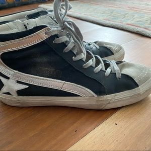 Mens golden goose high top shoes